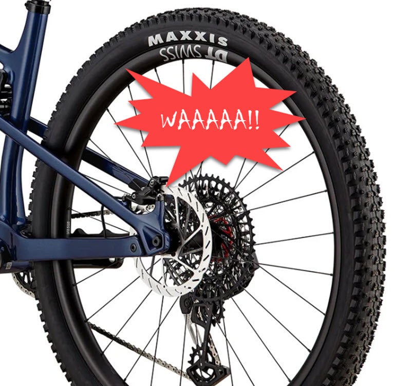 Disc brakes whining