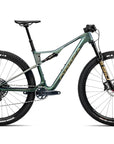 2025 Orbea Oiz M21 Seaweed Carbon View (Gloss) - Spaceship Green (Matt)