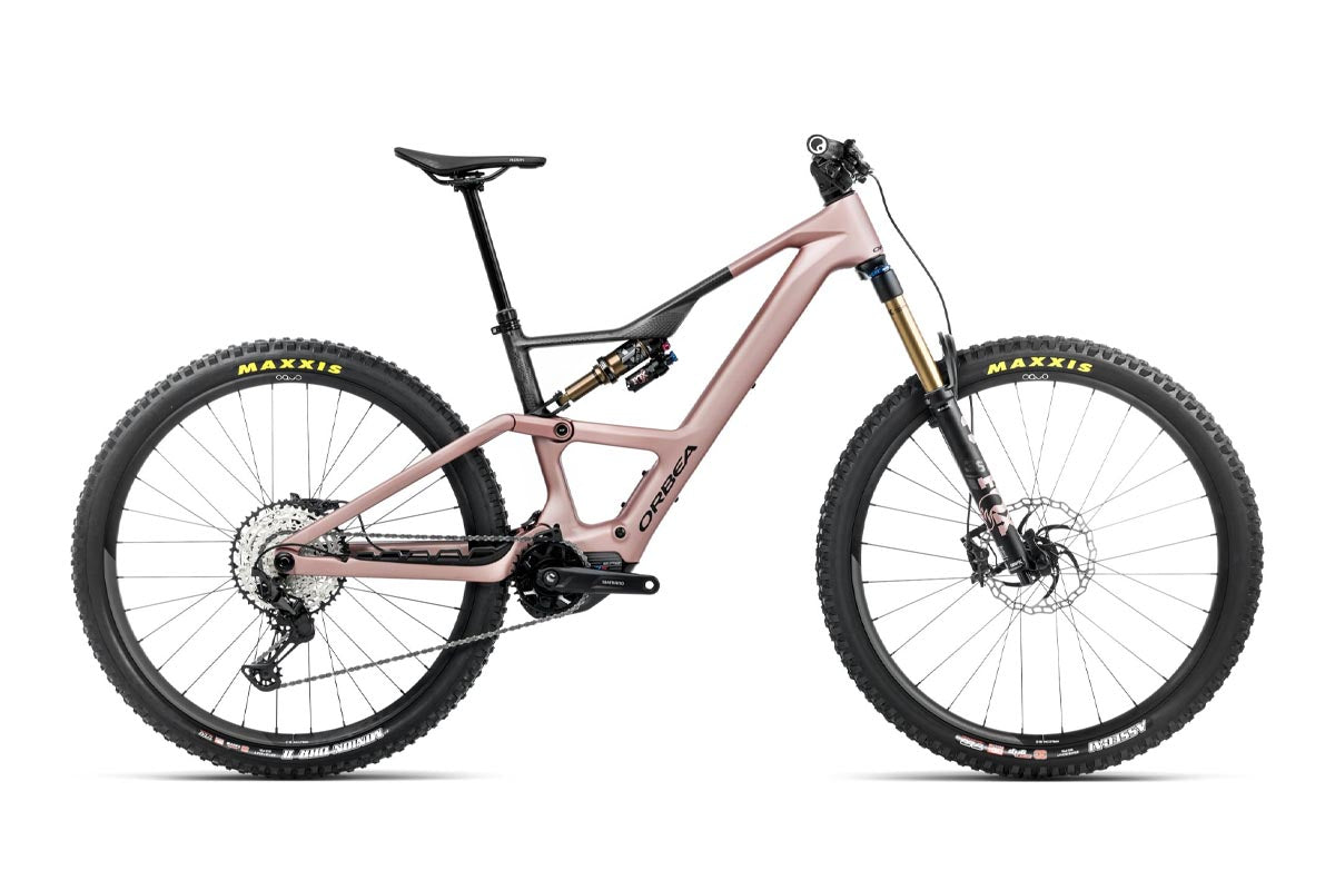 2025 Orbea Rise LT M10 Desert Rose - Carbon Raw (Matt)