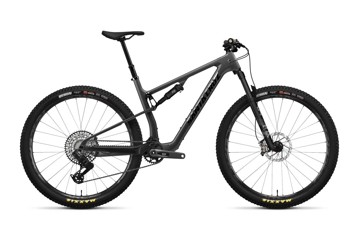 2025 Santa Cruz Blur GX AXS TR Matte Carbon and Black