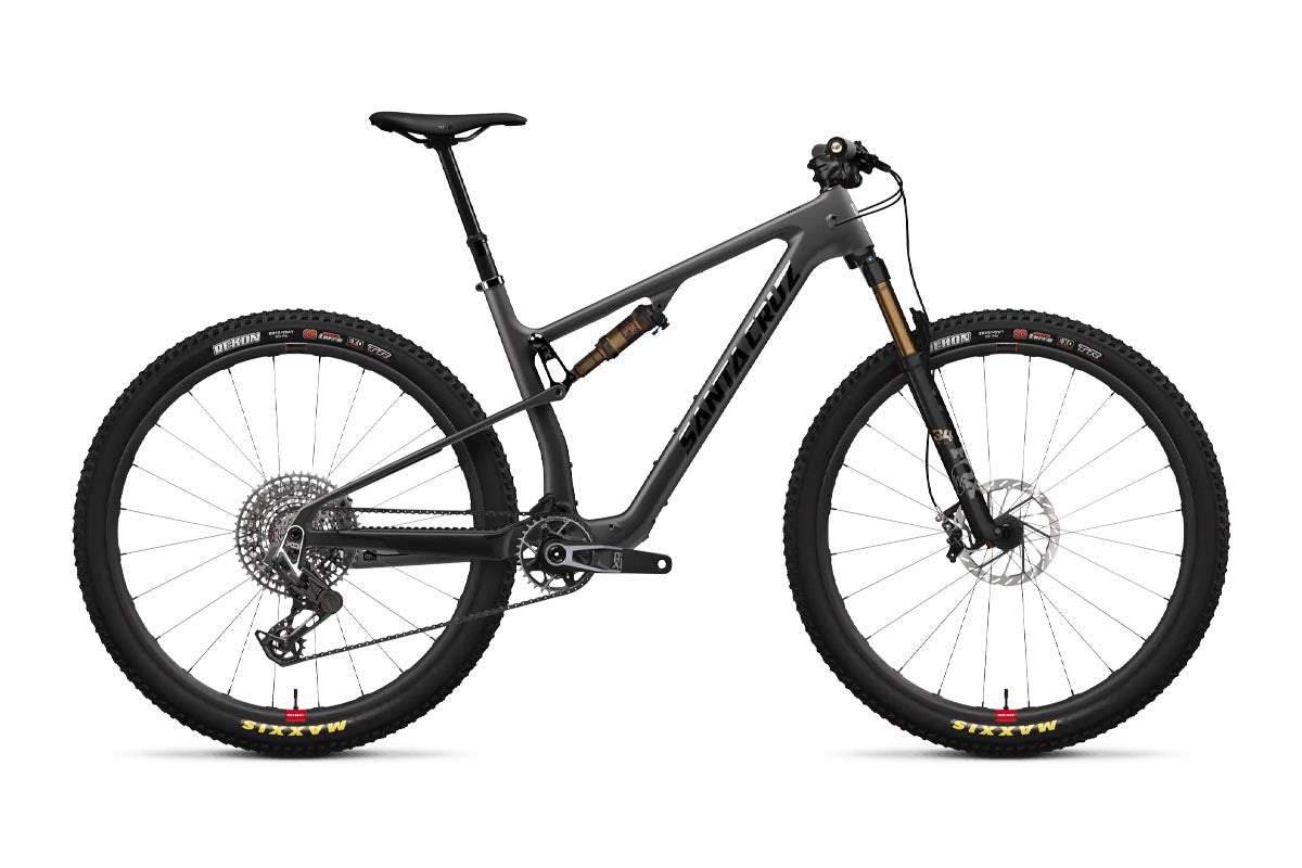 2025 Santa Cruz Blur X0 AXS TR RSV Matte Carbon and Black