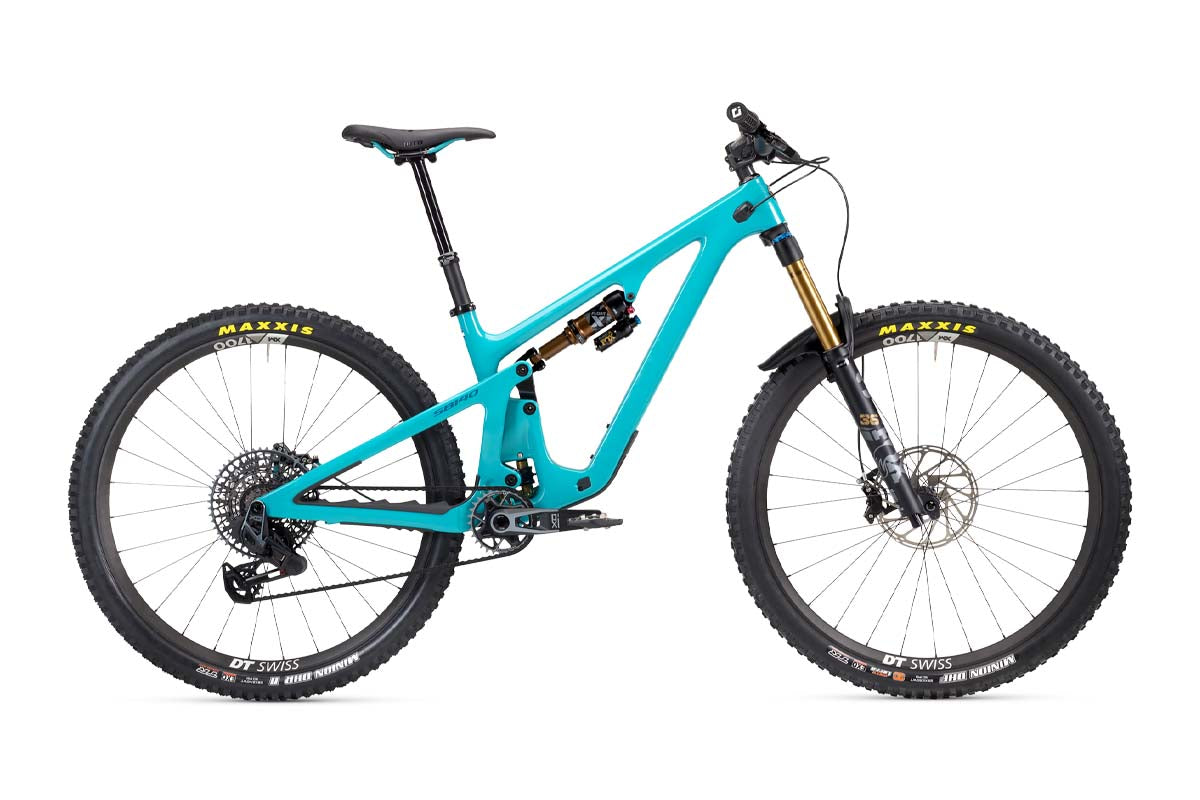 2025 Yeti SB140 Lunch Ride T3 X0 Transmission Turquoise