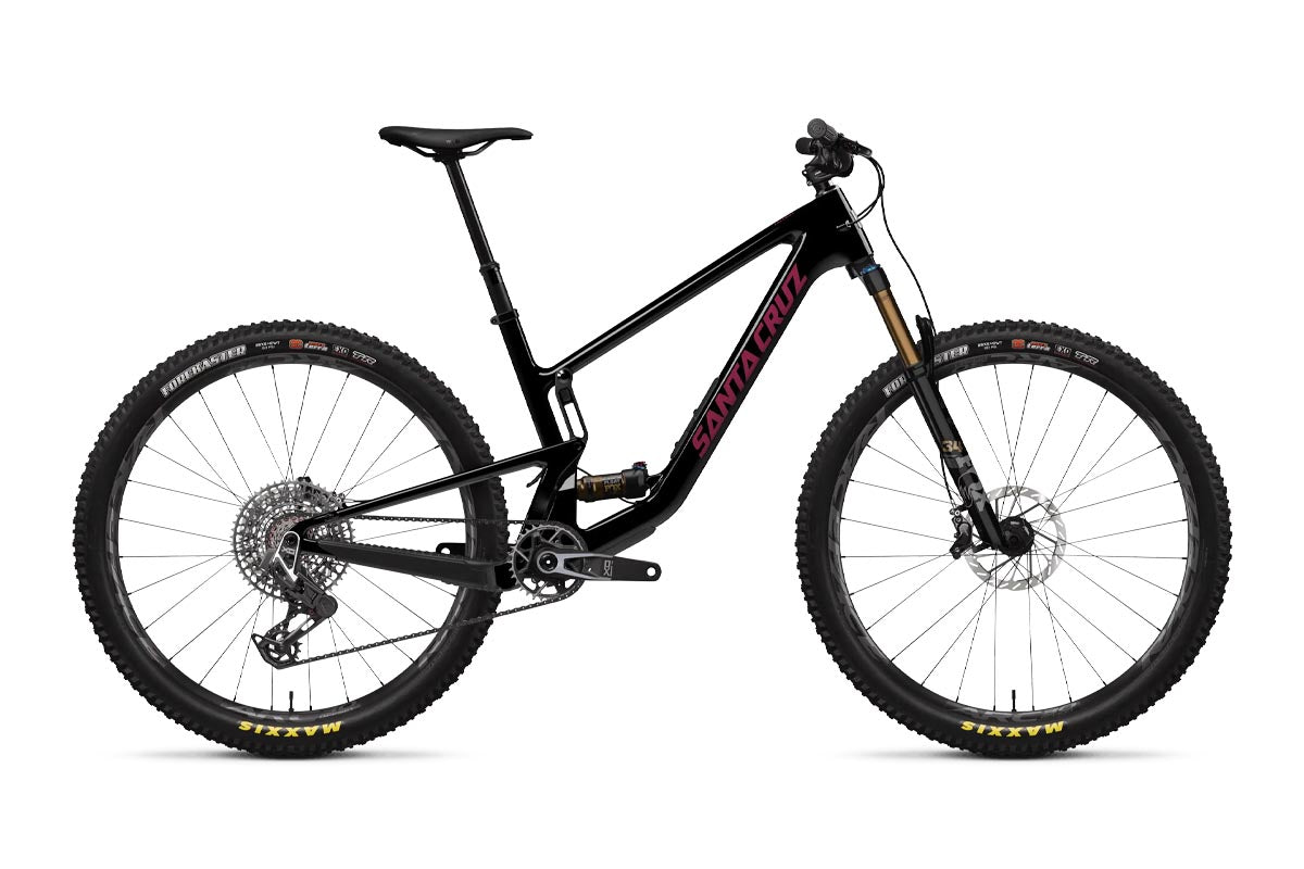 2025 Santa Cruz Tallboy X0 AXS Gloss Black and Red