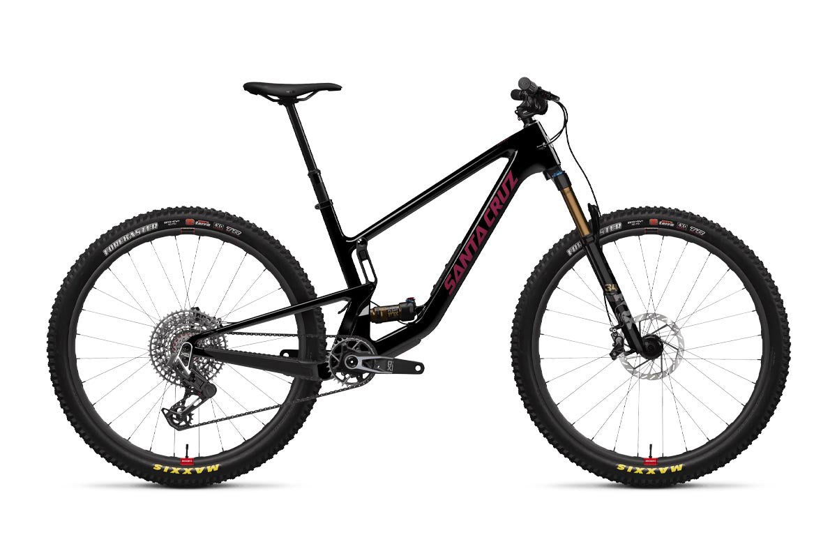 2025 Santa Cruz Tallboy X0 AXS RSV Gloss Black and Red