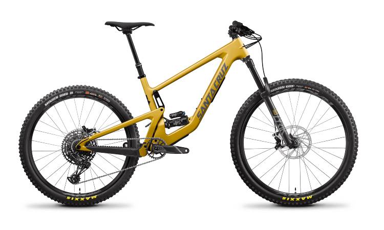 Bronson 4 Santa Cruz 2022 en dorado y gris Paydirt