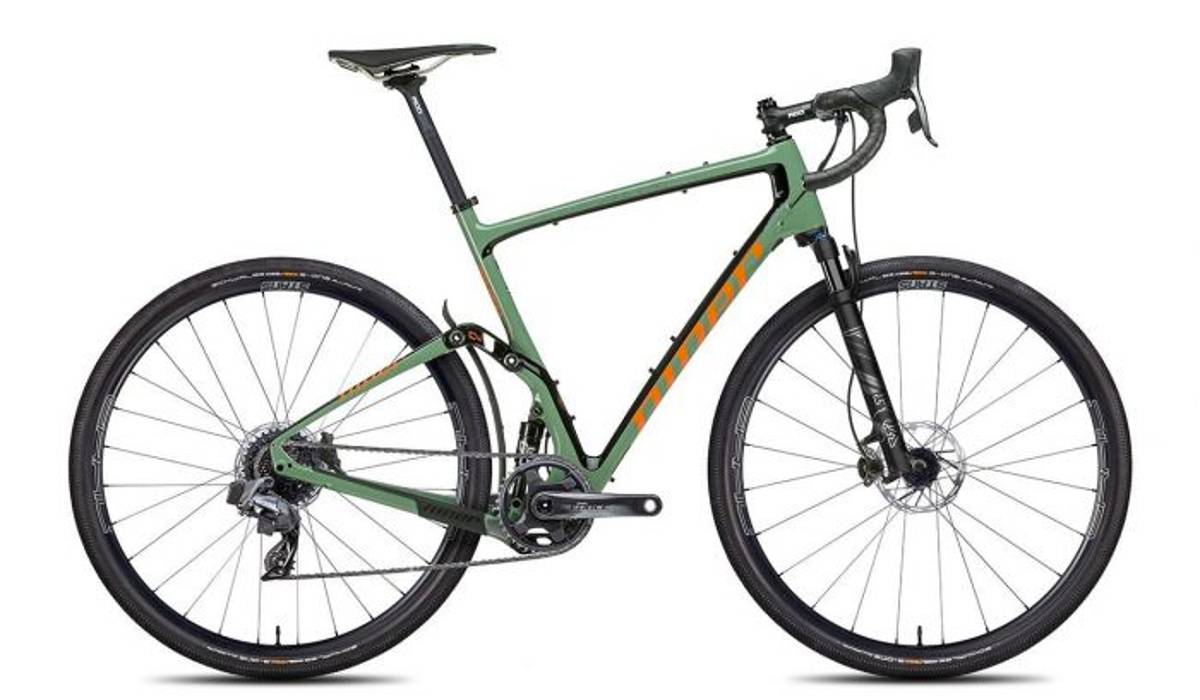 2022 Niner MCR 9 RDO en verde oliva y naranja