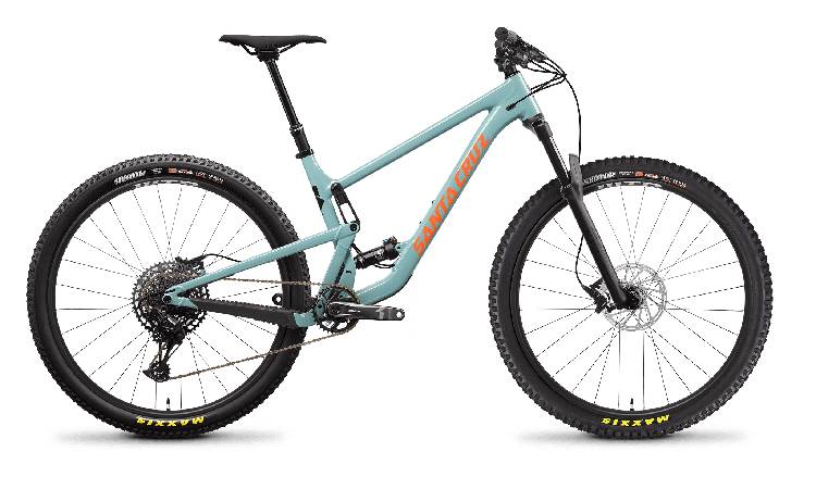 2022 Santa Cruz Tallboy 4 in Gloss Aqua