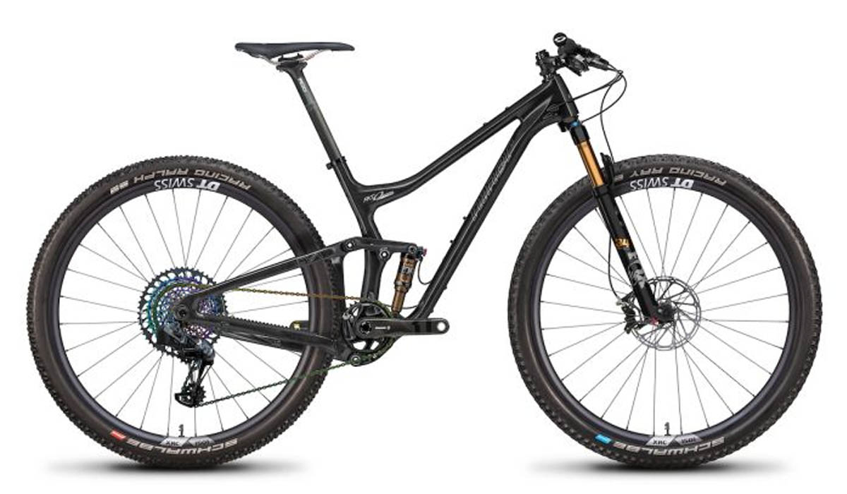 2023 Niner RKT 9 RDO 5-Star in Gloss Carbon/Silver