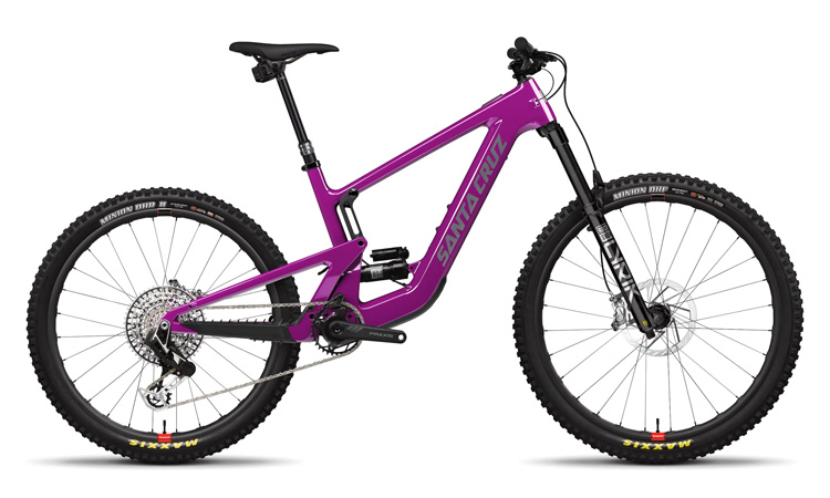 2024 Santa Cruz Heckler SL en magenta brillante