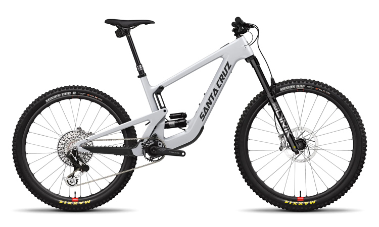 2024 Santa Cruz Heckler SL en plata mate